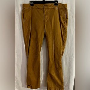 Women’s chino style khaki slacks from Old Navy. Boot cut, Size 16.